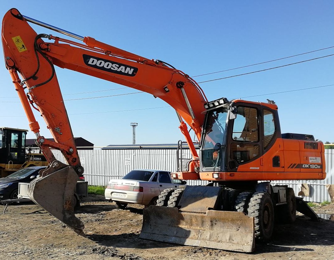 Колесный экскаватор DOOSAN DX 190W | «ИжАвтоСнаб» Ижевск